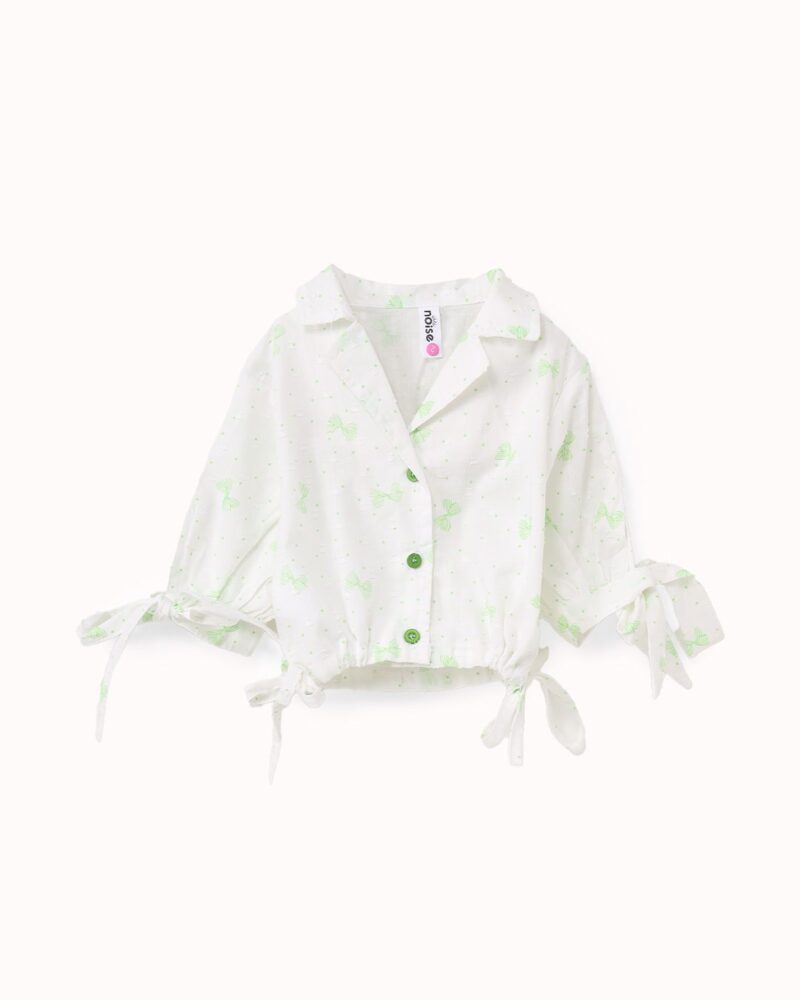 بلوزة بنقشة الفيونكات — Stedrino Kids Wear - ستدرينو كيدز وير kids wear