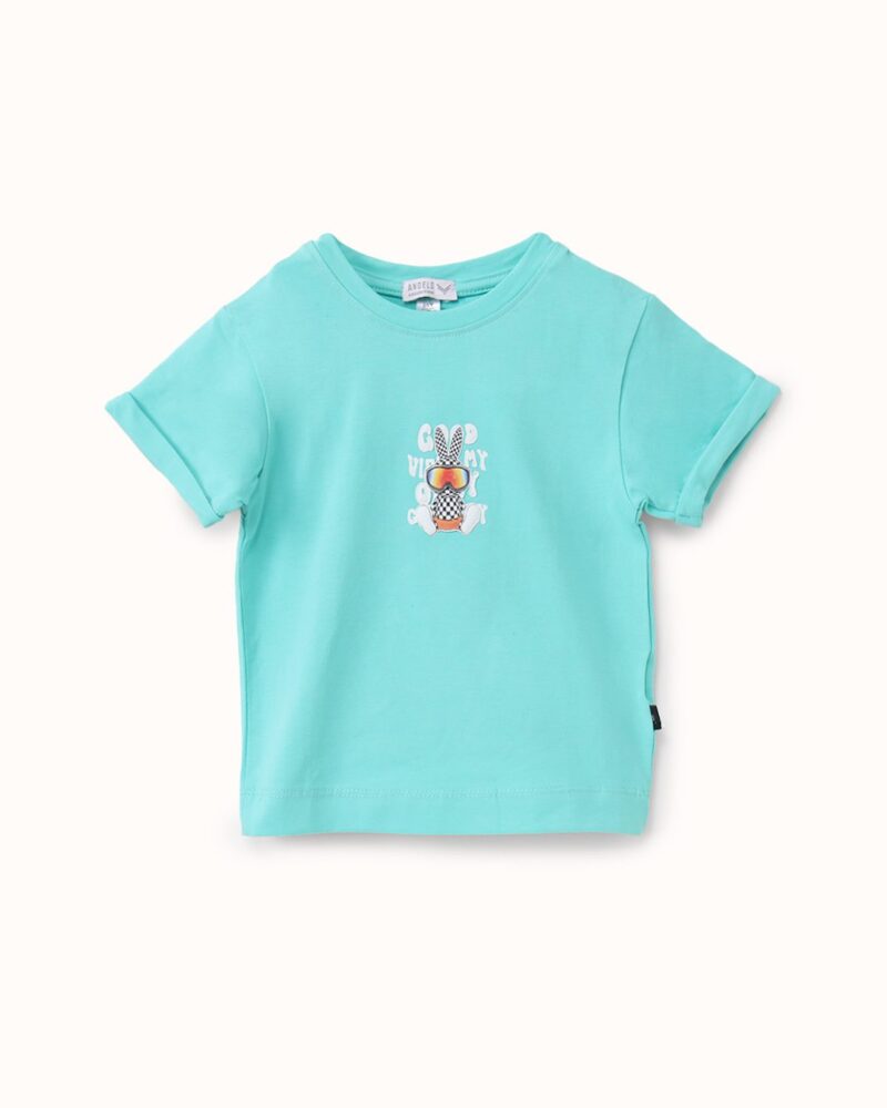 تيشرت بناتي قطن بطبعة عصرية — Stedrino Kids Wear - ستدرينو كيدز وير kids wear