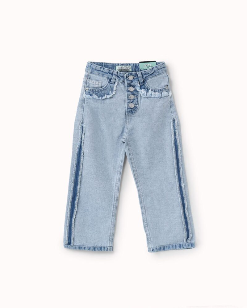 بنطلون جينز بقصة مستقيمة مميزة — Stedrino Kids Wear - ستدرينو كيدز وير kids wear