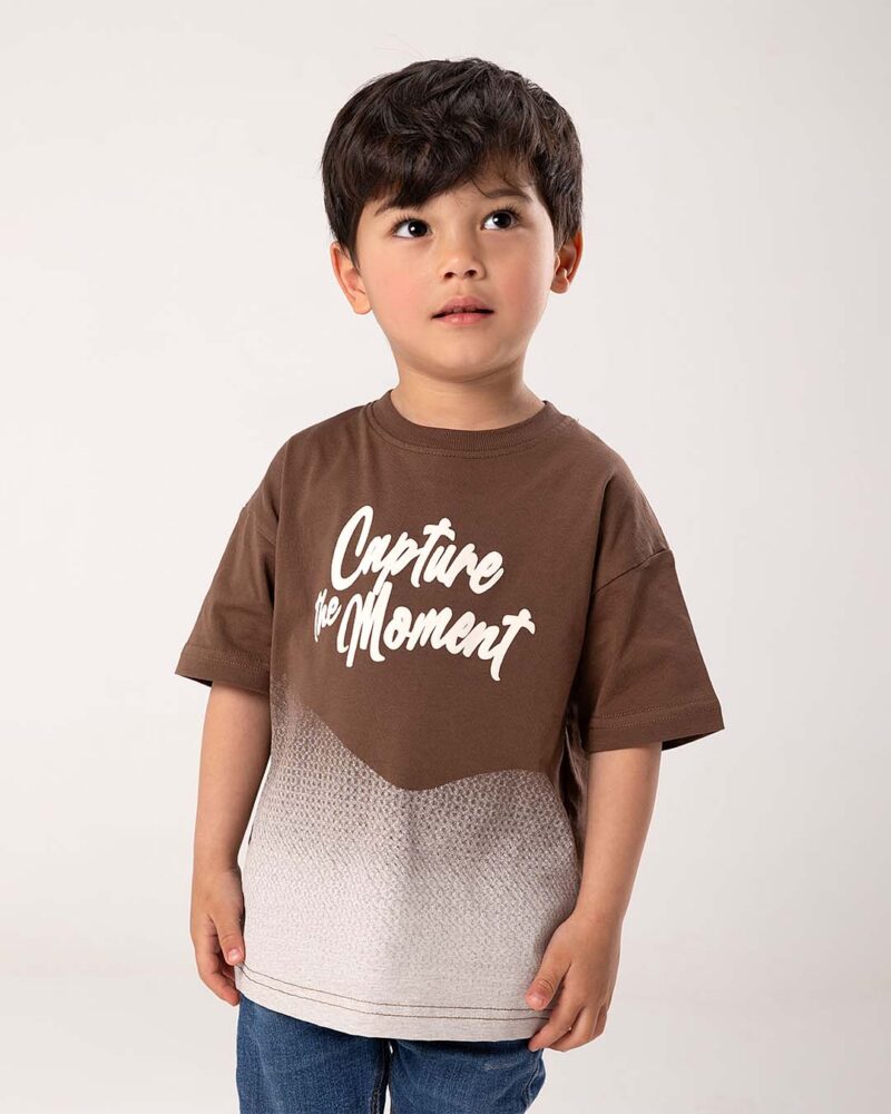 تيشرت راوند "CAPTUR THE MOMENT" — Stedrino Kids Wear - ستدرينو كيدز وير kids wear