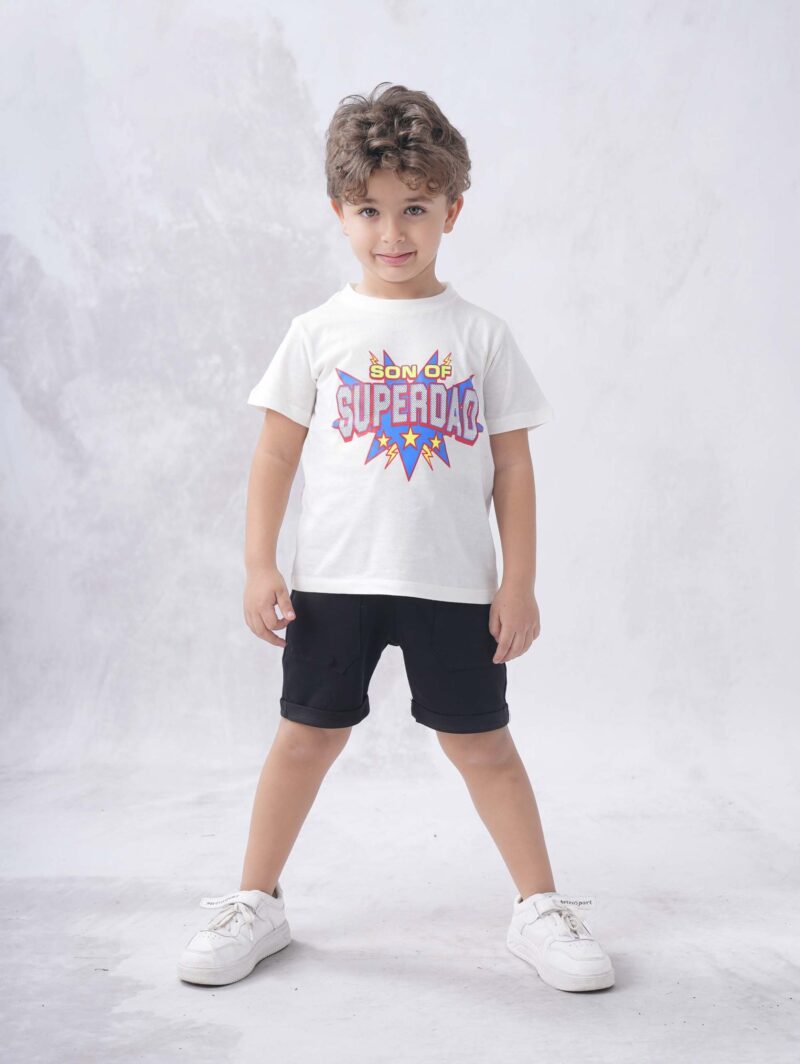 ترنج اولادي صيفي "SUPER DAD" — Stedrino Kids Wear - ستدرينو كيدز وير kids wear