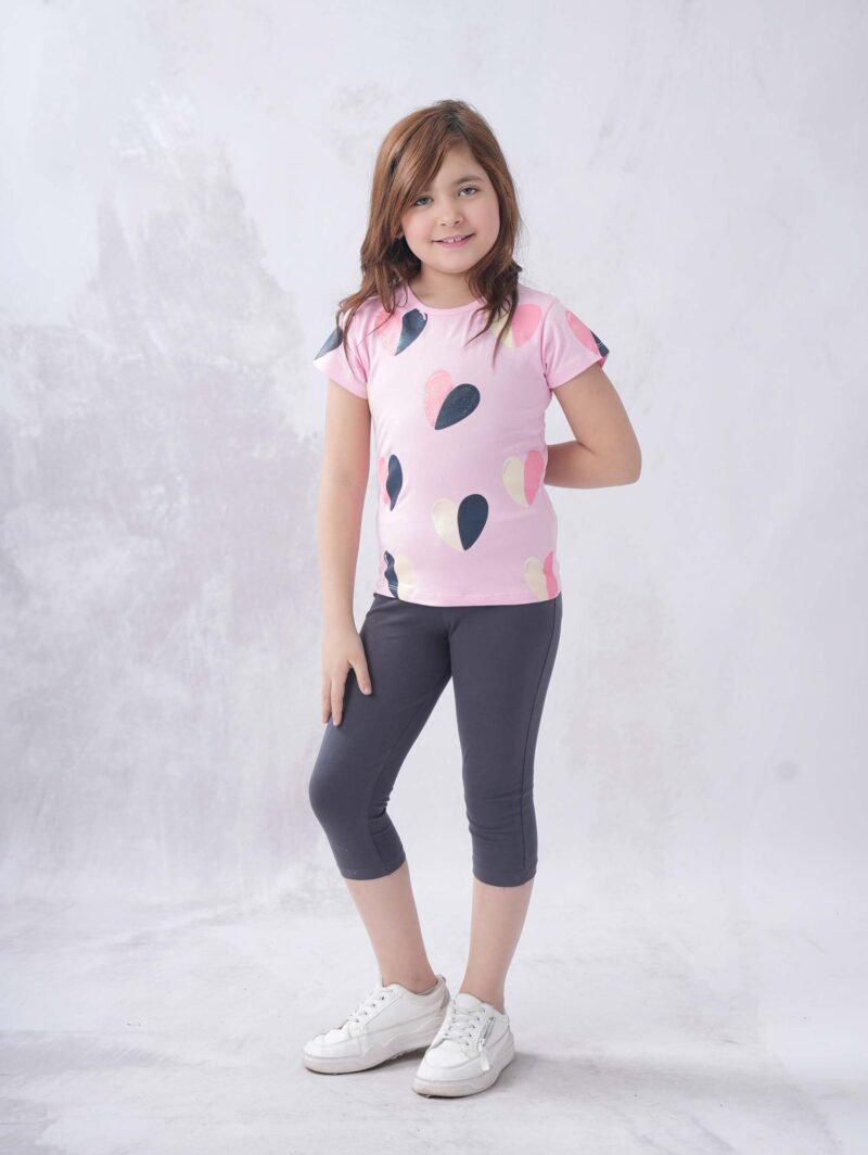 ترنج بناتي صيفي قلوب — Stedrino Kids Wear - ستدرينو كيدز وير kids wear