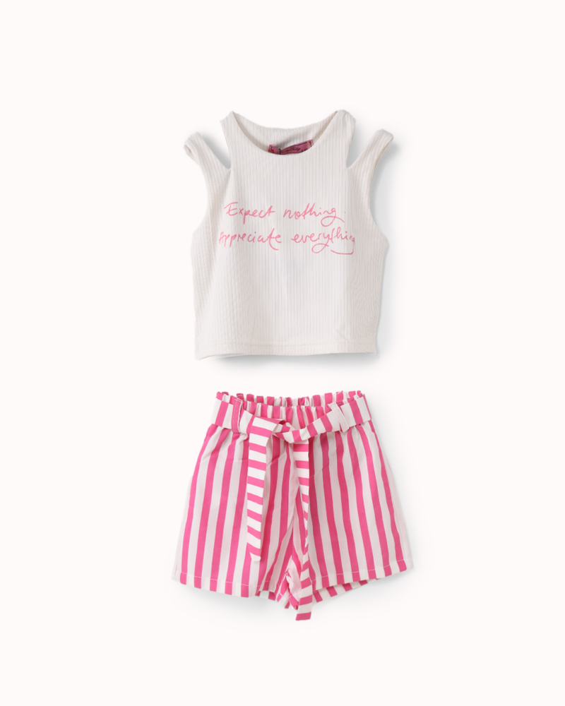 طقم شورت مقلم  EXPECT — Stedrino Kids Wear - ستدرينو كيدز وير kids wear