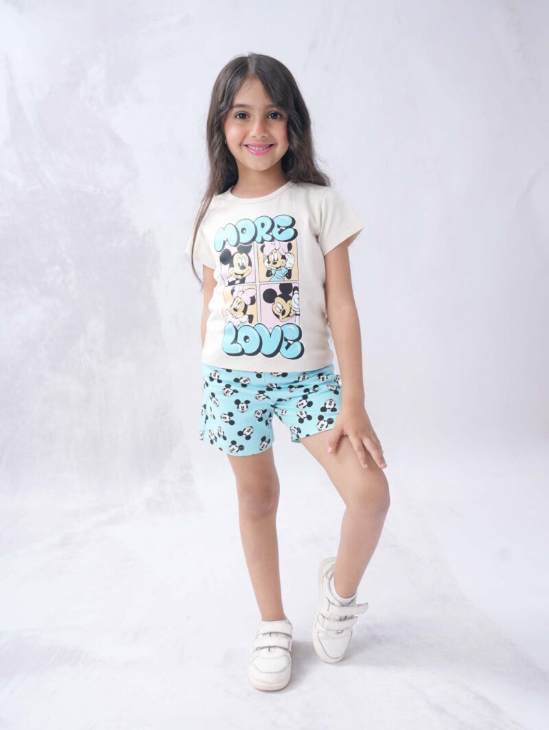 طقم شورت ميمى MORE LOVE — Stedrino Kids Wear - ستدرينو كيدز وير kids wear