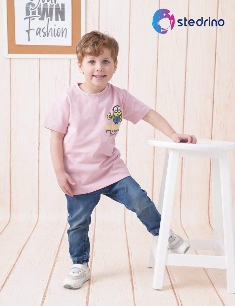 تيشرت راوند "MINIONS" — Stedrino Kids Wear - ستدرينو كيدز وير kids wear
