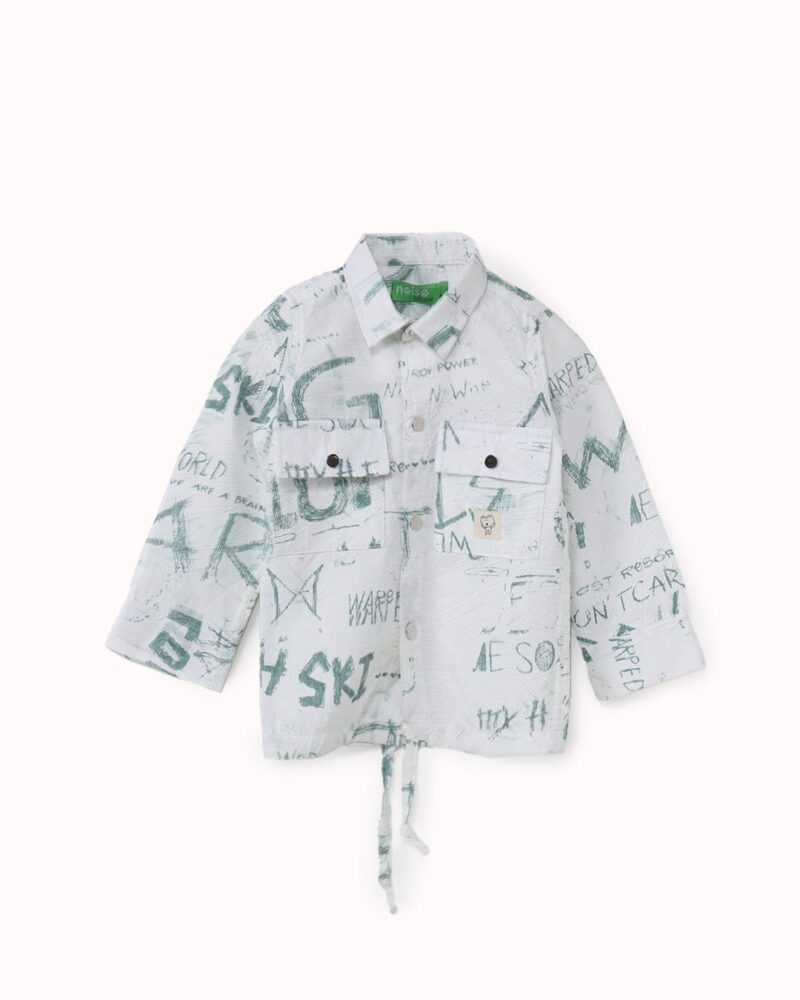 قميص كاجوال اولادي كم طويل — Stedrino Kids Wear - ستدرينو كيدز وير kids wear