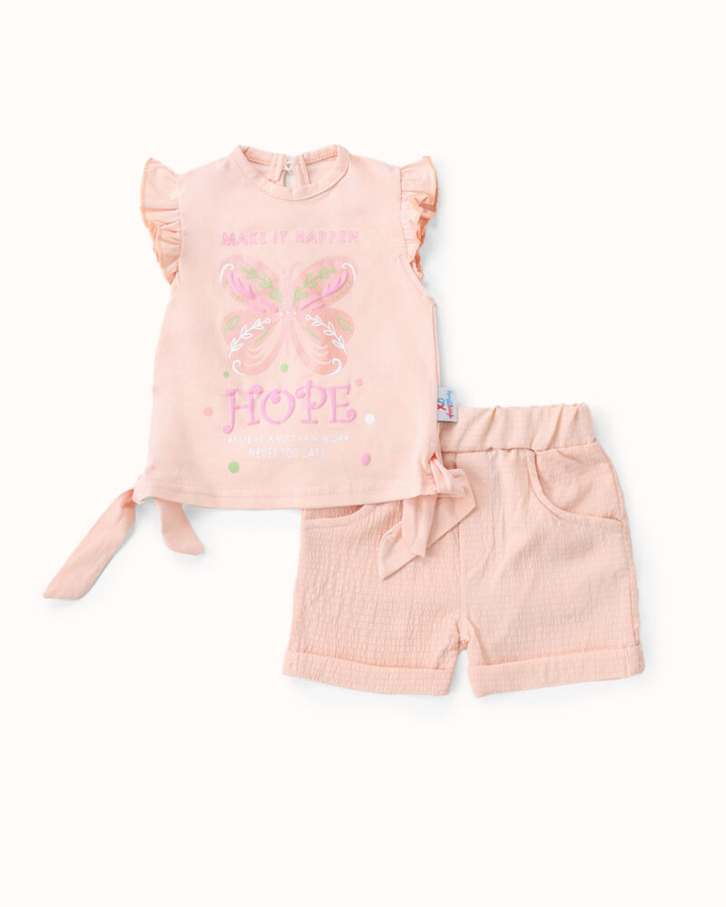 طقم شورت فراشهXO- HOPE — Stedrino Kids Wear - ستدرينو كيدز وير kids wear