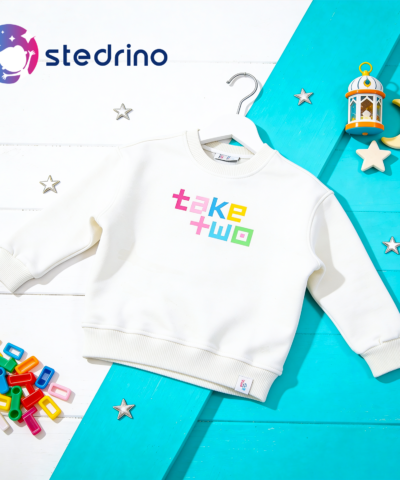 سويت شيرت راوند TAKE TWO — Stedrino Kids Wear - ستدرينو كيدز وير kids wear