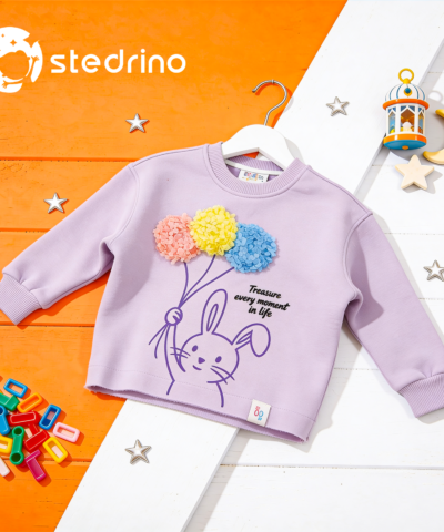 سويت شيرت "أرنوب البلالين" — Stedrino Kids Wear - ستدرينو كيدز وير kids wear