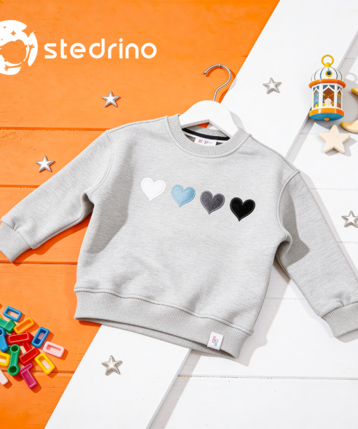 سويت شيرت "قلوب"