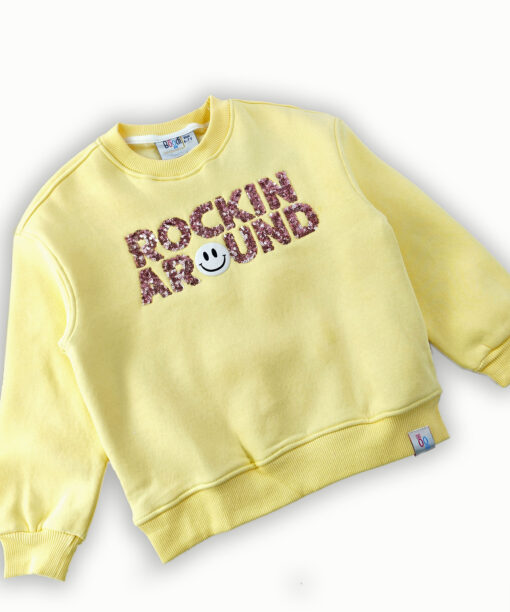 سويت شيرت راوند ROCKIN